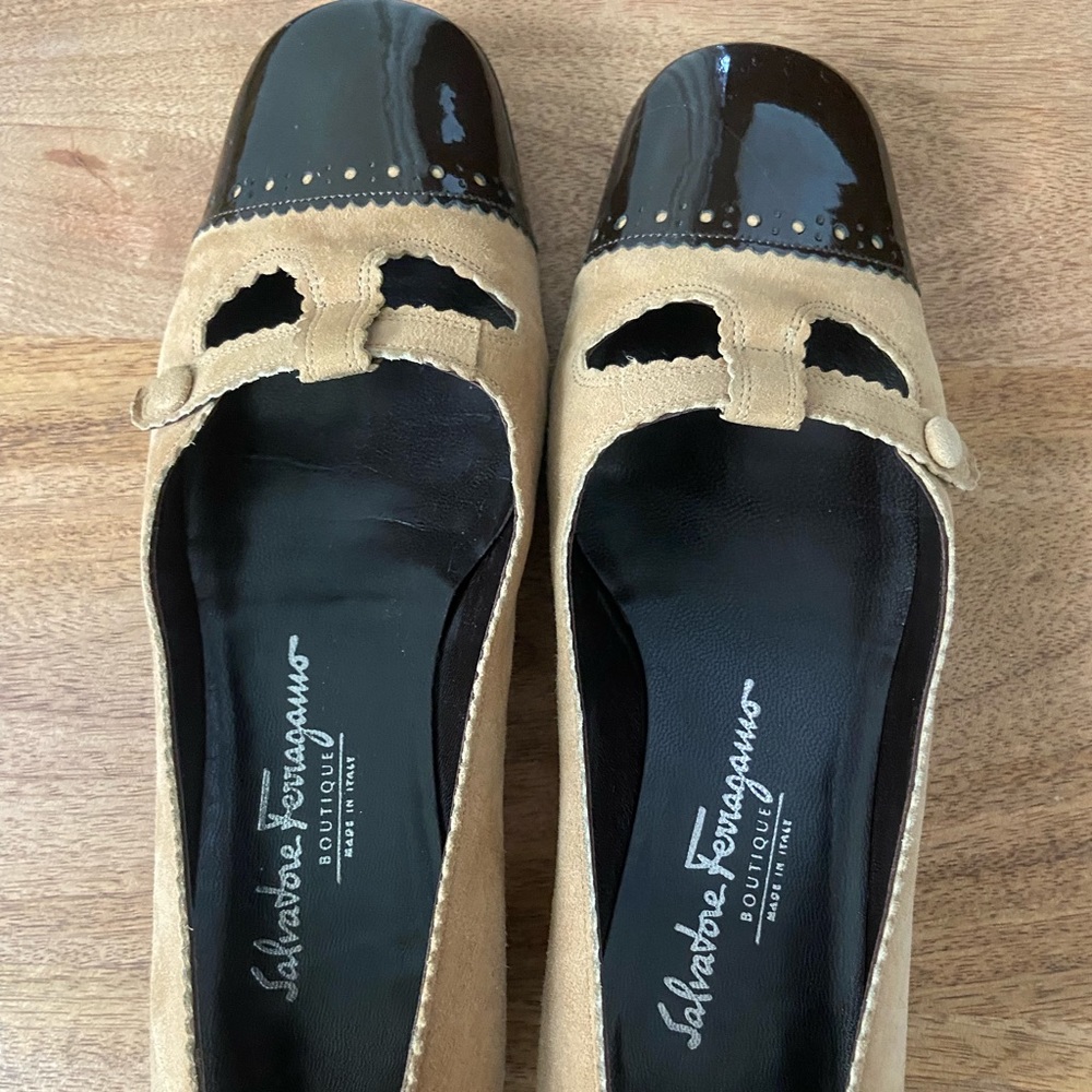 Salvatore Ferragamo Delizia Suede (6.5)